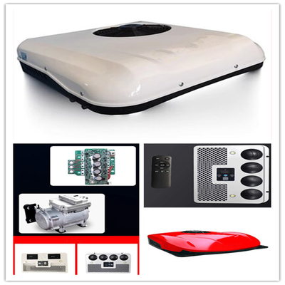 التدفئة والتبريد الكهربائي 12v 24v سيارة مركبة شاحنة شاحنة كابين سقف RV الجرار AC