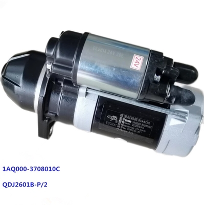 DCEC 4BT محرك الديزل بداية 1AQ000-3708010C للسيارات JAC 24V 6.0KW 10 أسنان