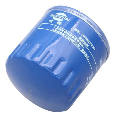 مرشح زيت قياسي الحجم لـ QC480 Car Fitment JAC Truck Engine OEM NO 2408002710103